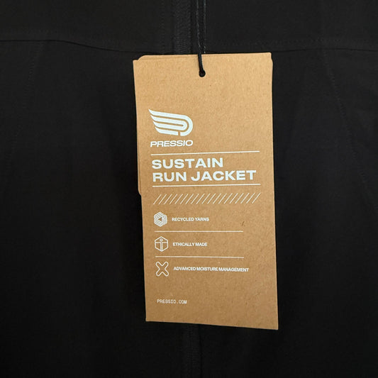 Pressio Black Sustain Jacket Women's Run Size Small